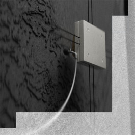 Rendering of small robot milling in process